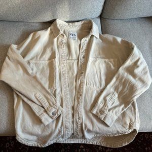 Zara Oversized Shirt Jacket - Size S